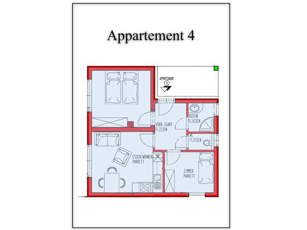 Appartementhaus Monika Flattach Zimmer foto